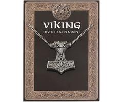THAP   Halskjede, Thors Hammer Amulet Pendant Viking, Westair